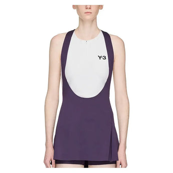 Women's Y-3 Crop Tennis Y-Tank Orbit Grey-Apparel-Adidas-JM1147-H25-5-Tennis Express