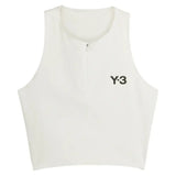 Women's Y-3 Crop Tennis Y-Tank Orbit Grey-Apparel-Adidas-JM1147-H25-Tennis Express