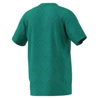 Men's Club Graphic Tennis Top Powder and Preloved Teal-Apparel-Adidas-JM1196_3-Tennis Express