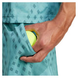 Men's Club Graphic 9 Inch Tennis Short Powder and Preloved Teal-Apparel-Adidas-JM1201_7-Tennis Express