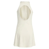 Women's Stella McCartney TruePurpose Training Dress Almond Milk-Apparel-Adidas-JM1409-F25-2-Tennis Express