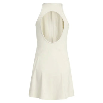 Women's Stella McCartney TruePurpose Training Dress Almond Milk-Apparel-Adidas-JM1409-F25-2-Tennis Express