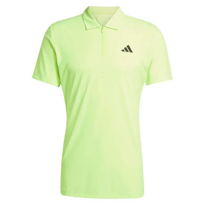 Men's Freelift Pro Tennis Polo Lucid Lemon-Apparel-Adidas-JM3145_1-Tennis Express