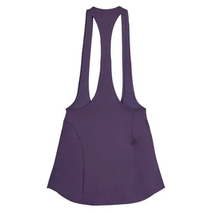 Women's Y-3 Tennis Bib Skort Aurora Plum-Apparel-Adidas-JM4743-H25-2-Tennis Express