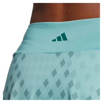 Women's Club Graphic Tennis Skort Powder Teal and Preloved Teal-Apparel-Adidas-JM9869_5-Tennis Express