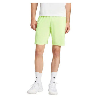 Men's Ergo 9 inch Tennis Shorts Lucid Lemon-Apparel-Adidas-JN1343-1-Tennis Express