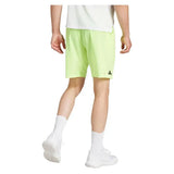 Men's Ergo 9 inch Tennis Shorts Lucid Lemon-Apparel-Adidas-JN1343_3-Tennis Express