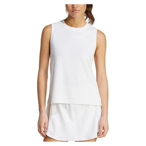Women's Match Tennis Tank White-Apparel-Adidas-JN2094_3-Tennis Express