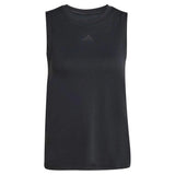 Women's Match Tennis Tank Black-Apparel-Adidas-JN2095-S25-Tennis Express