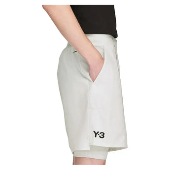Men's Y-3 7 Inch Short and Tight Orbit Grey-Apparel-Adidas-JN2997-H25-1-Tennis Express