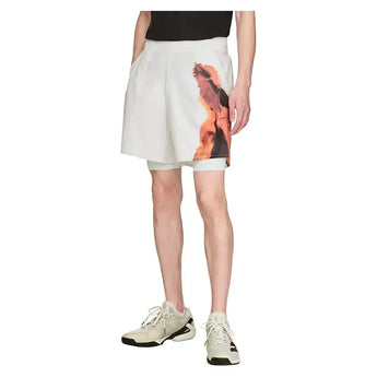 Men's Y-3 7 Inch Short and Tight Orbit Grey-Apparel-Adidas-JN2997-H25-2-Tennis Express