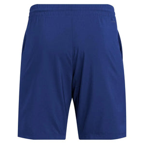 Men's Club 3 Stripe 9 inch Tennis Short Dark Blue-Apparel-Adidas-JN5731-S25-2_fe143d15-811c-4849-9856-5f7a429ccc36-Tennis Express