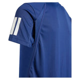 Boys' Club 3-Stripe Tennis Tee Dark Blue-Apparel-Adidas-JP1047_4_743c33fa-c696-4d00-a9c7-995e019f5af8-Tennis Express