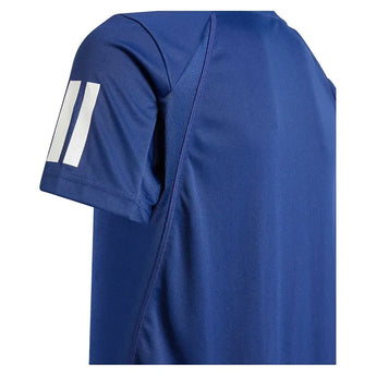 Boys' Club 3-Stripe Tennis Tee Dark Blue-Apparel-Adidas-JP1047_4_743c33fa-c696-4d00-a9c7-995e019f5af8-Tennis Express