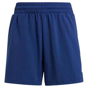 Boys' Club 3 Stripe Tennis Short Dark Blue-Apparel-Adidas-JP1048-1-Tennis Express