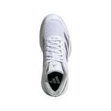 Women's Courtquick Padel Shoes Footwear White and Lucid Lemon,Footwear,Adidas,,,Tennis Express,JP7229_3_FOOTWEAR_Photography_TopPortraitView_transparent