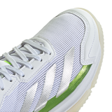 Women's Courtquick Padel Shoes Footwear White and Lucid Lemon,Footwear,Adidas,,,Tennis Express,JP7229_8_FOOTWEAR_Photography_DetailView1_transparent