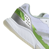 Women's Courtquick Padel Shoes Footwear White and Lucid Lemon,Footwear,Adidas,,,Tennis Express,JP7229_9_FOOTWEAR_Photography_DetailView2_transparent