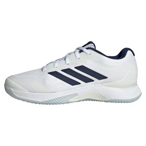 Women's CLAY Court Avacourt 3 Tennis Shoes Core White and Dark Blue,Footwear,Adidas,,,Tennis Express,JP8861-S26-1