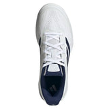 Women's CLAY Court Avacourt 3 Tennis Shoes Core White and Dark Blue,Footwear,Adidas,,,Tennis Express,JP8861-S26-3
