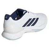 Women's CLAY Court Avacourt 3 Tennis Shoes Core White and Dark Blue,Footwear,Adidas,,,Tennis Express,JP8861-S26-4