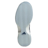 Women's CLAY Court Avacourt 3 Tennis Shoes Core White and Dark Blue,Footwear,Adidas,,,Tennis Express,JP8861-S26-5