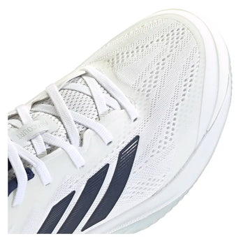 Women's CLAY Court Avacourt 3 Tennis Shoes Core White and Dark Blue,Footwear,Adidas,,,Tennis Express,JP8861-S26-6