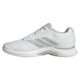 Women's Avacourt 3 Tennis Shoes Core White and Silver Metallic-Footwear-Adidas-JQ3436-S26-1_d7cf84da-0920-45bb-9386-c736d3cc36f3-Tennis Express