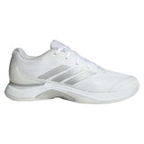 Women's Avacourt 3 Tennis Shoes Core White and Silver Metallic-Footwear-Adidas-JQ3436-S26-2_686f3164-b9c0-4bc8-a465-7f931ba54877-Tennis Express