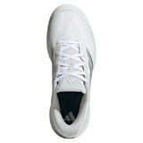 Women's Avacourt 3 Tennis Shoes Core White and Silver Metallic-Footwear-Adidas-JQ3436-S26-3_0f478771-4693-40f1-9de6-0ca5a47af3c6-Tennis Express