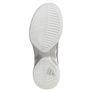 Women's Avacourt 3 Tennis Shoes Core White and Silver Metallic-Footwear-Adidas-JQ3436-S26-4_7ff0a74d-0ca4-415a-8ee7-c049c7442a3c-Tennis Express