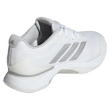 Women's Avacourt 3 Tennis Shoes Core White and Silver Metallic-Footwear-Adidas-JQ3436-S26-5_974c095f-052a-48b4-84f9-b6887681269a-Tennis Express
