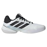 Men's Barricade 14 Wide Tennis Shoes Core White and Black-Footwear-Adidas-JQ7107-S26-2-Tennis Express