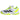 Juniors' Courtflash Comfort Closure Tennis Shoes Footwear White and Lucid Lemon