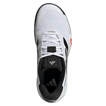 Juniors' Barricade Tennis Shoes Core White and Black-Footwear-Adidas-JQ9127-S26-3-Tennis Express