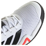 Juniors' Barricade Tennis Shoes Core White and Black-Footwear-Adidas-JQ9127-S26-7-Tennis Express
