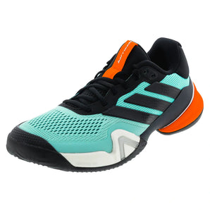 Men's Barricade 14 Tennis Shoes Flash Aqua and Core Black,Footwear,Adidas,Flash Aqua/Core Black,6.5,Tennis Express,JR1742-S26copy