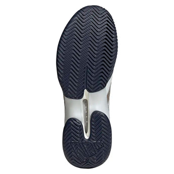 Men's Barricade 14 Tennis Shoes Core White and Dark Blue,Footwear,Adidas,,,Tennis Express,JR1743-S26-5