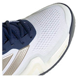 Men's Barricade 14 Tennis Shoes Core White and Dark Blue,Footwear,Adidas,,,Tennis Express,JR1743-S26-6