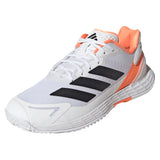 Men's Defiant Speed 2 Tennis Shoes Core White and Black,Footwear,Adidas,6.5,Core White/Black,Tennis Express,JR1745-S26-y