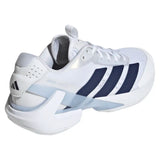 Women's Adizero Ubersonic 5 Tennis Shoes Core White and Dark Blue,Footwear,Adidas,,,Tennis Express,JR1757-S26-4