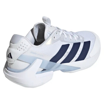 Women's Adizero Ubersonic 5 Tennis Shoes Core White and Dark Blue,Footwear,Adidas,,,Tennis Express,JR1757-S26-4