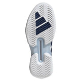 Women's Adizero Ubersonic 5 Tennis Shoes Core White and Dark Blue,Footwear,Adidas,,,Tennis Express,JR1757-S26-5