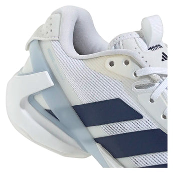 Women's Adizero Ubersonic 5 Tennis Shoes Core White and Dark Blue,Footwear,Adidas,,,Tennis Express,JR1757-S26-7
