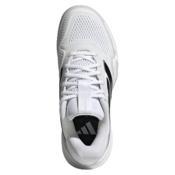 Women's Barricade 14 Tennis Shoes Core White and Black-Footwear-Adidas-JR1763-3-Tennis Express