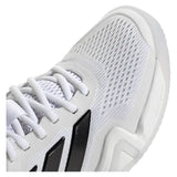 Women's Barricade 14 Tennis Shoes Core White and Black-Footwear-Adidas-JR1763-6-Tennis Express