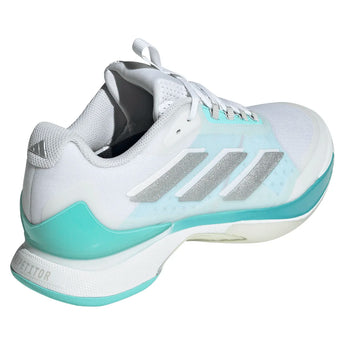 Women's Avacourt 2 Tennis Shoes Footwear White and Flash Aqua,Footwear,Adidas,,,Tennis Express,JR2053-H25-4
