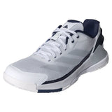 Men's Crazyquick LS Padel Shoes Core White and Dark Blue,Footwear,Adidas,6.5,Core White/Dark Blue,Tennis Express,JR2127-S26-y