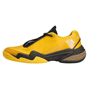 Women's ASMC Barricade Tennis Shoes Bold Gold and Core Black-Footwear-Adidas-JR2179-S26-1-Tennis Express
