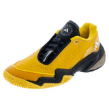 Women's ASMC Barricade Tennis Shoes Bold Gold and Core Black-Footwear-Adidas-JR2179-S26copy-Tennis Express